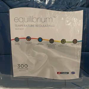 Outlast Equilibrium Temperature Regulating Blanket